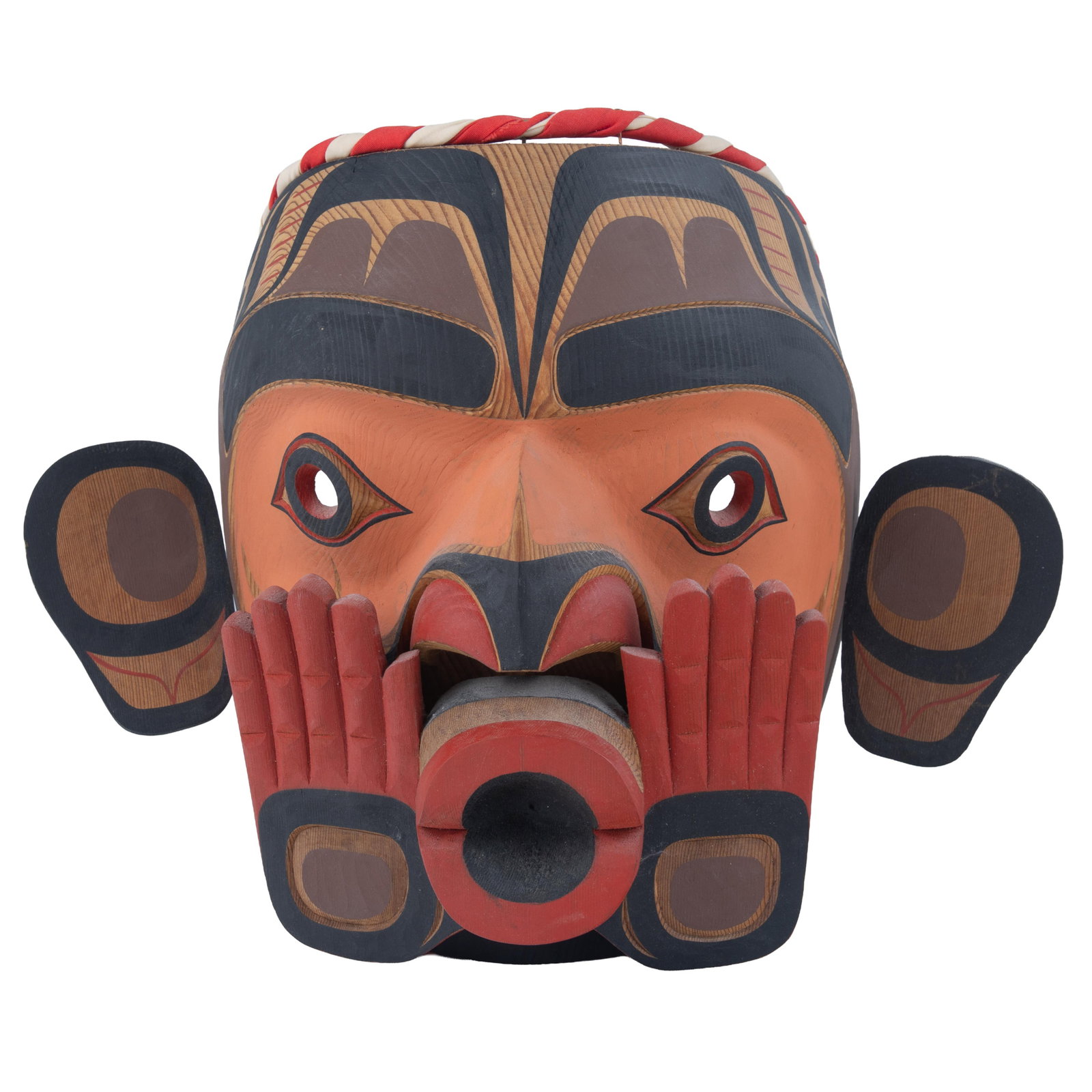 Kwaguilth Echo Mask, Tony Hunt, Jr. (Kwakwaka'wakw First Nation 1961-2017) (1 of 8)