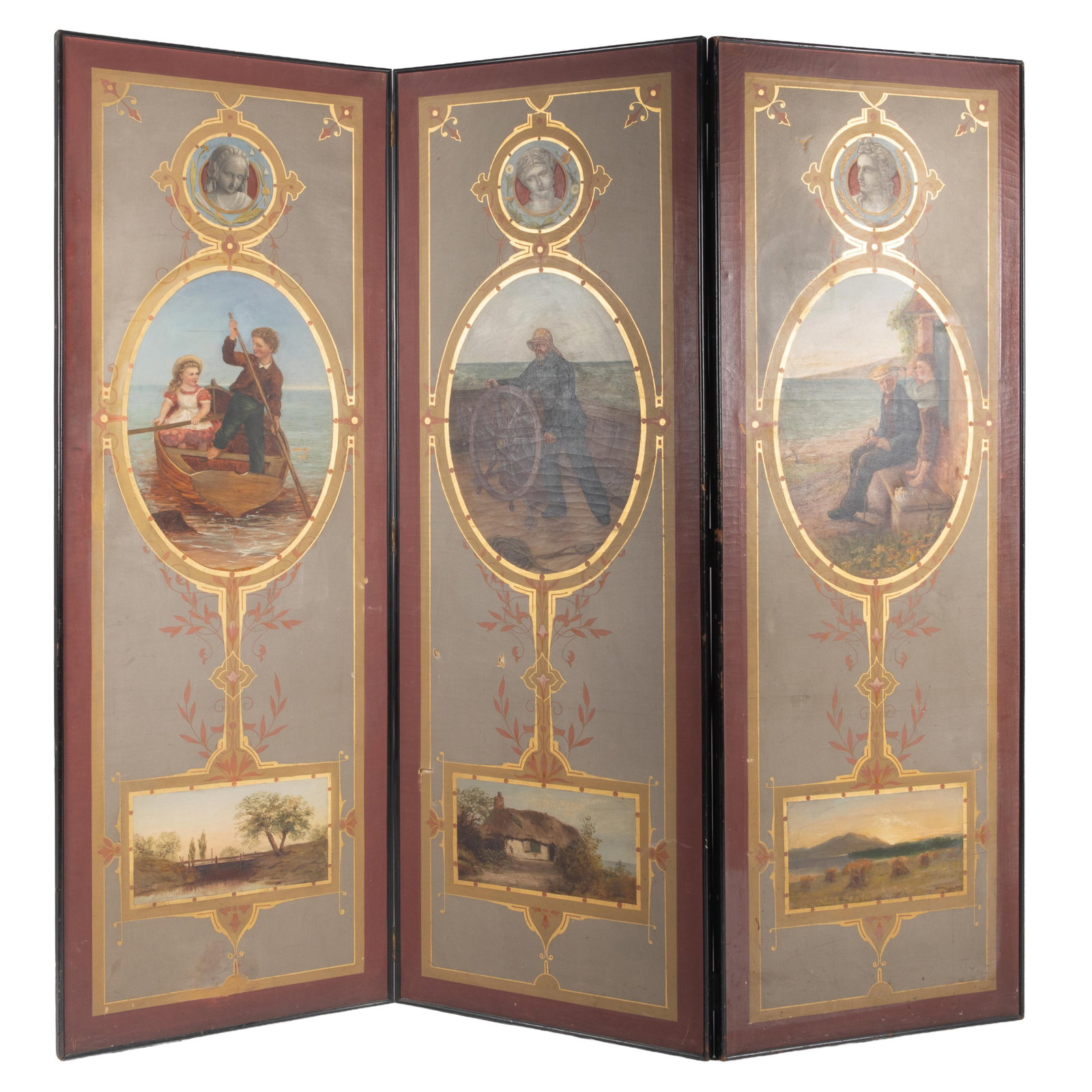 Painted Floor Screen (1 of 15)