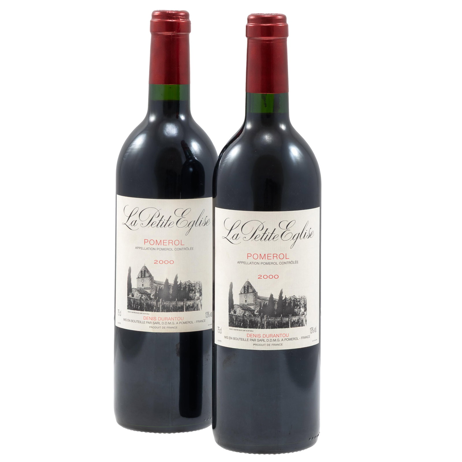 2000 La Petite Eglise Pomerol: 2000 La Petite Eglise PomerolPomerol, France2 bottles ((75cl) per lotNo condition issues noted.All wine is sold 'as-is,' with no guarantees regarding provenance, or storage history.In house pick-up or