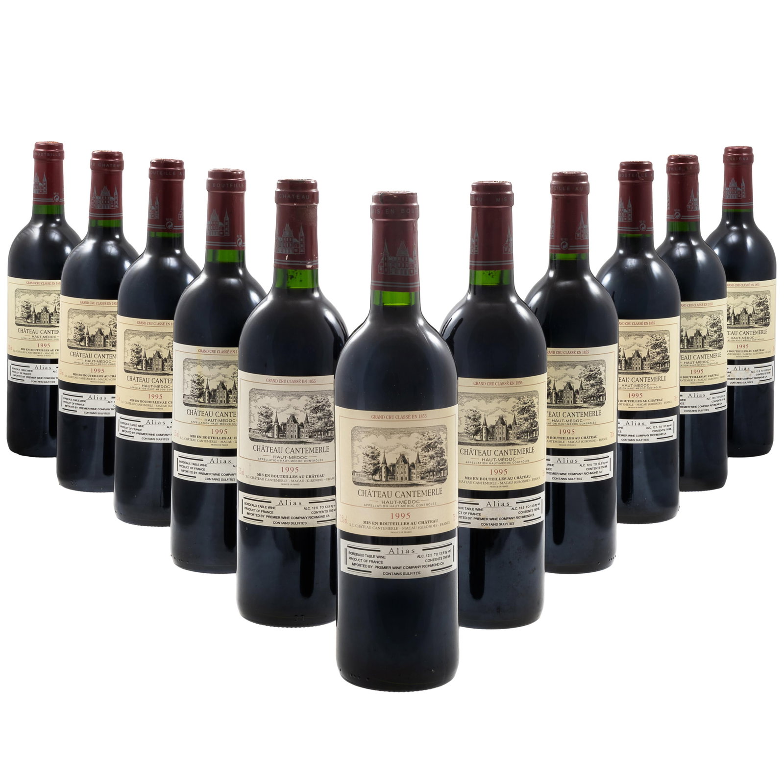 1995 Chateau Cantemerle (1 of 2)