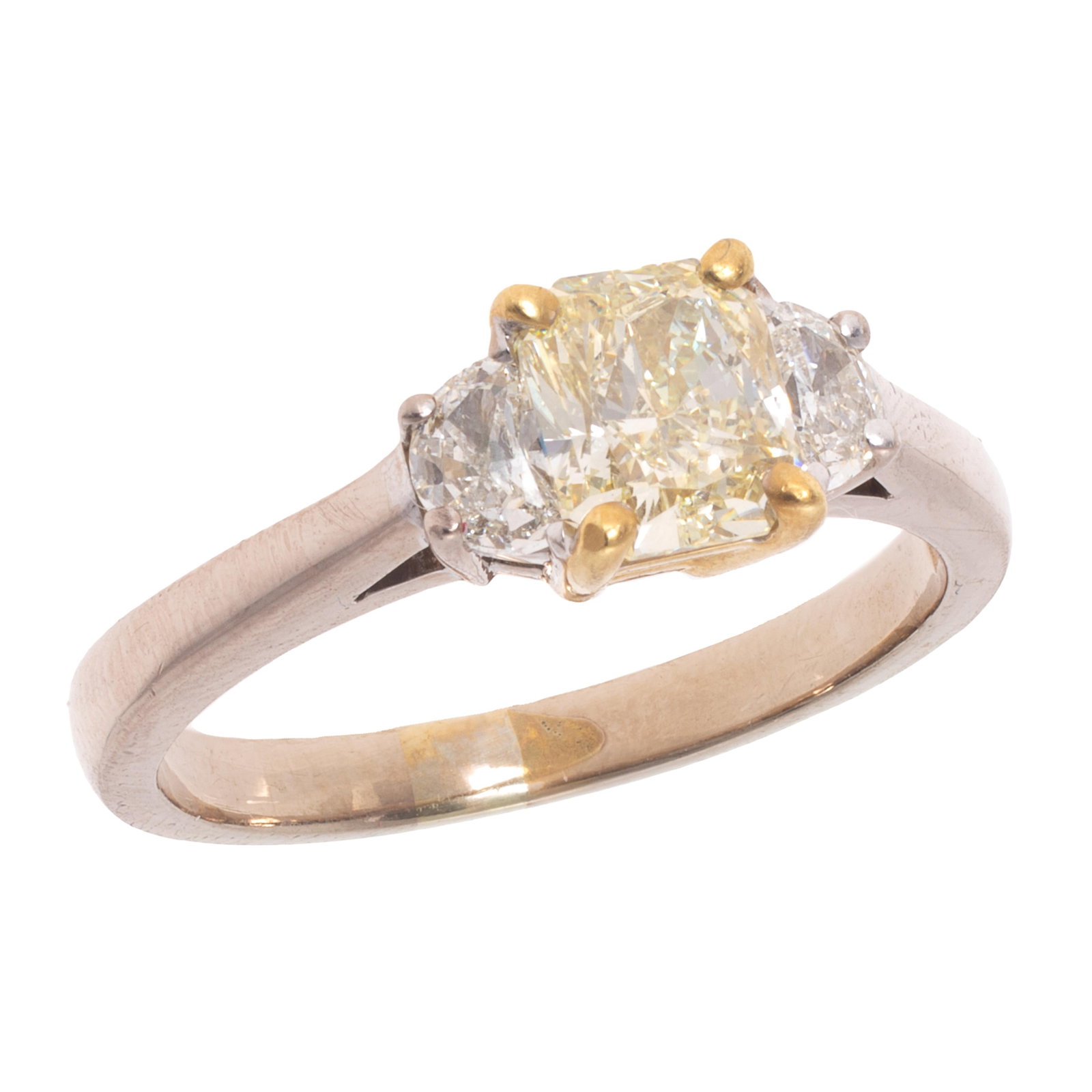 Colored Diamond, Diamond, 18k Ring (1 of 5)