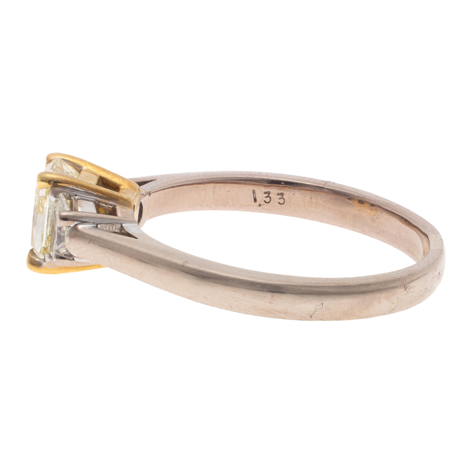 Colored Diamond, Diamond, 18k Ring - 3
