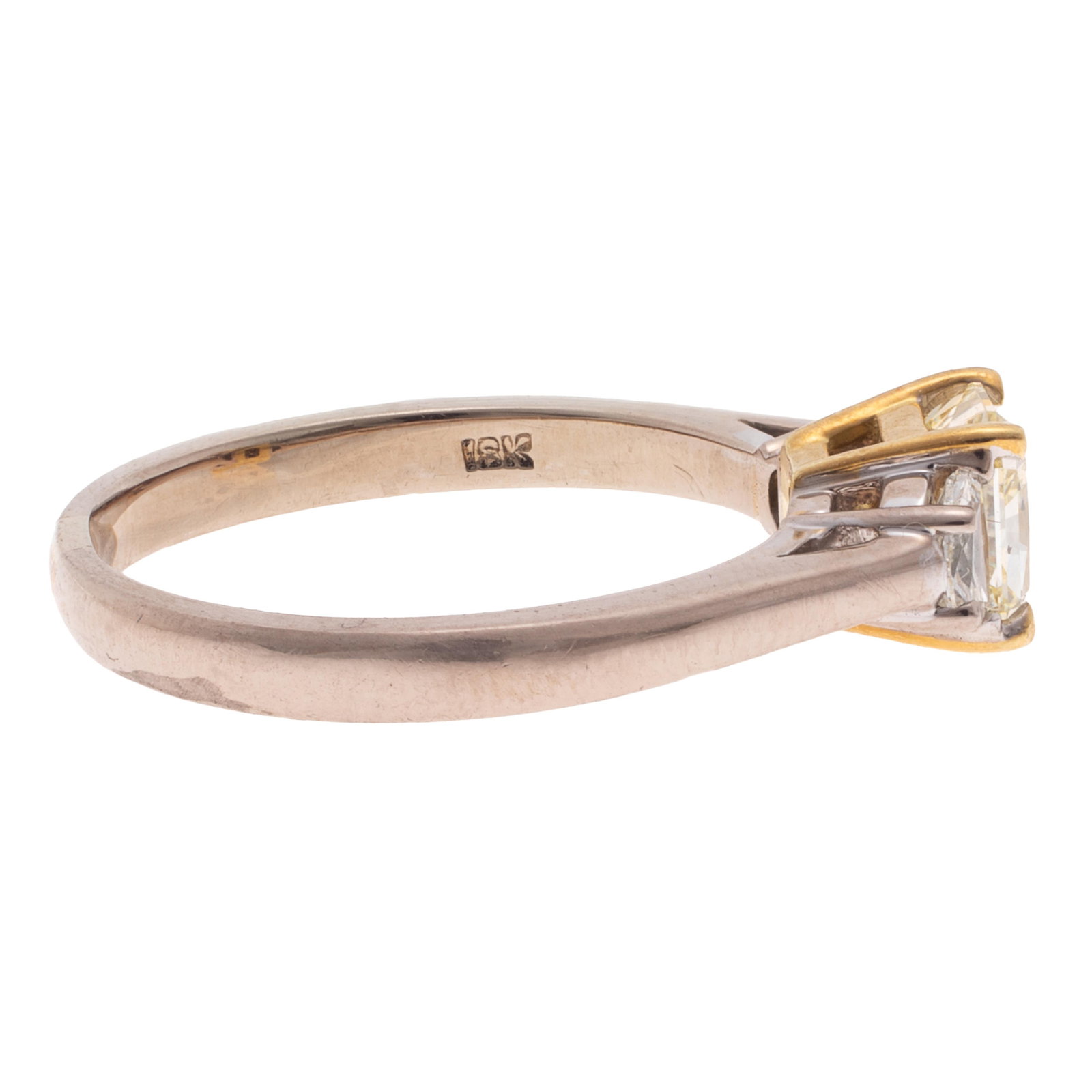 Colored Diamond, Diamond, 18k Ring - 4