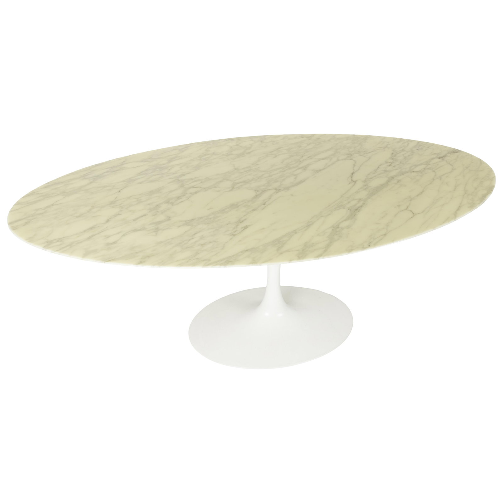 Oval Saarinen Marble Top Dining Table (1 of 8)