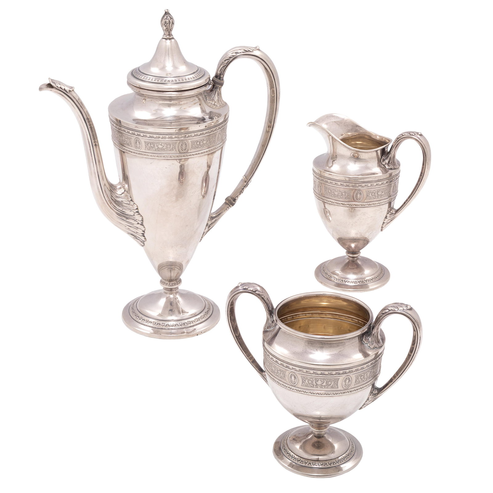 Wedgwood Sterling Tea Set (1 of 6)
