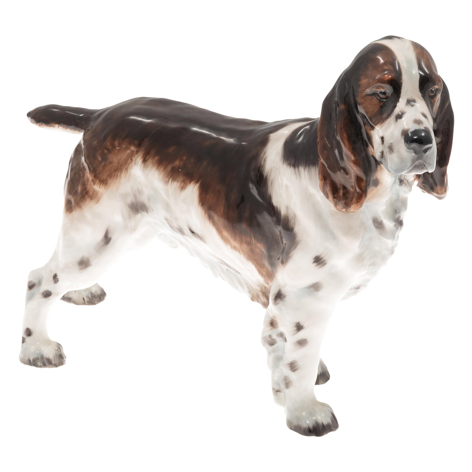 Royal Doulton Springer Spaniel Figure, Dry Toast. (1 of 7)