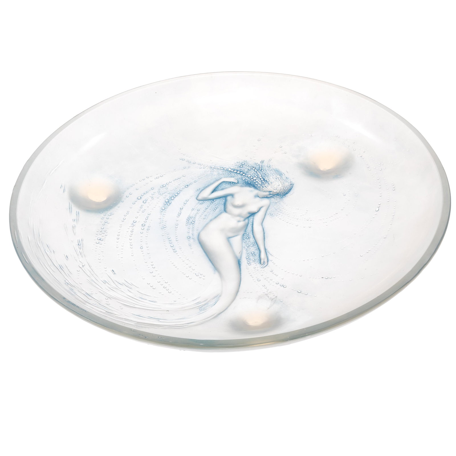 Lalique Art Deco Sirene Center Bowl (1 of 5)