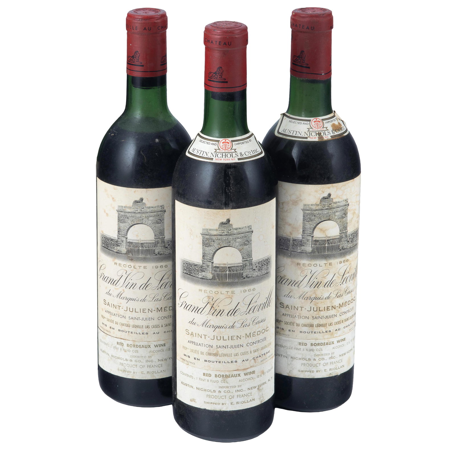 Chateau Leoville-Las Cases 'Grand Vin de Leoville' 1966 (1 of 4)