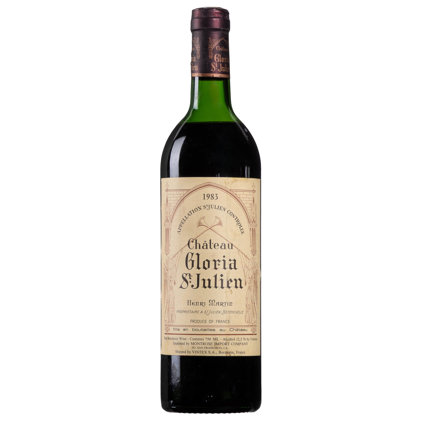 Chateau Gloria St. Julien 1983 (1 of 2)