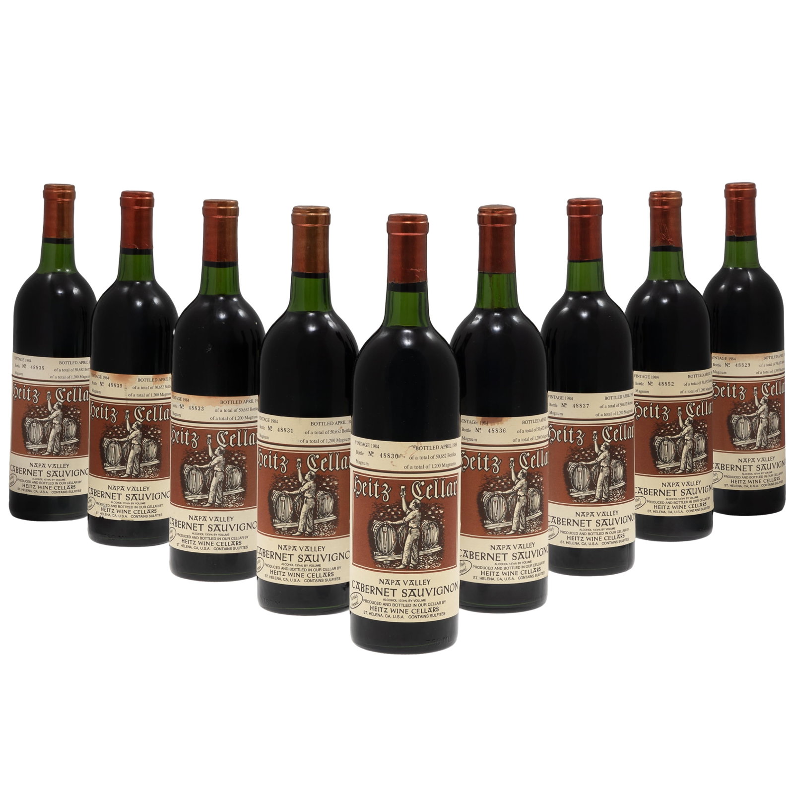 Heitz Cellars Martha's Vineyard Cabernet Sauvignon 1984 (1 of 2)
