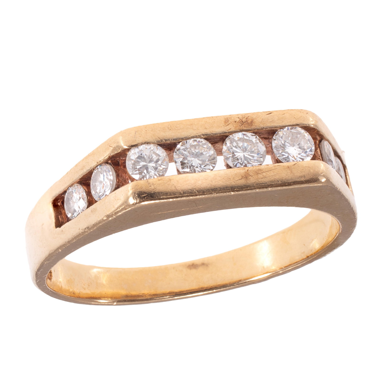 Diamond, 14k Yellow Gold Ring (1 of 5)