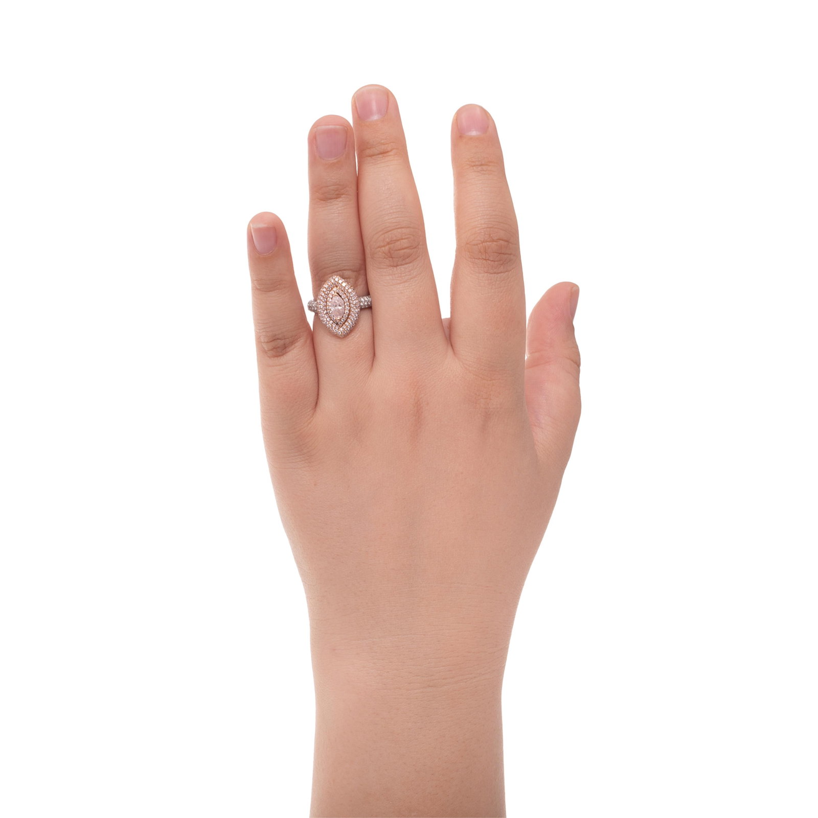 Colored Diamond, Diamond, 18k Ring - 2