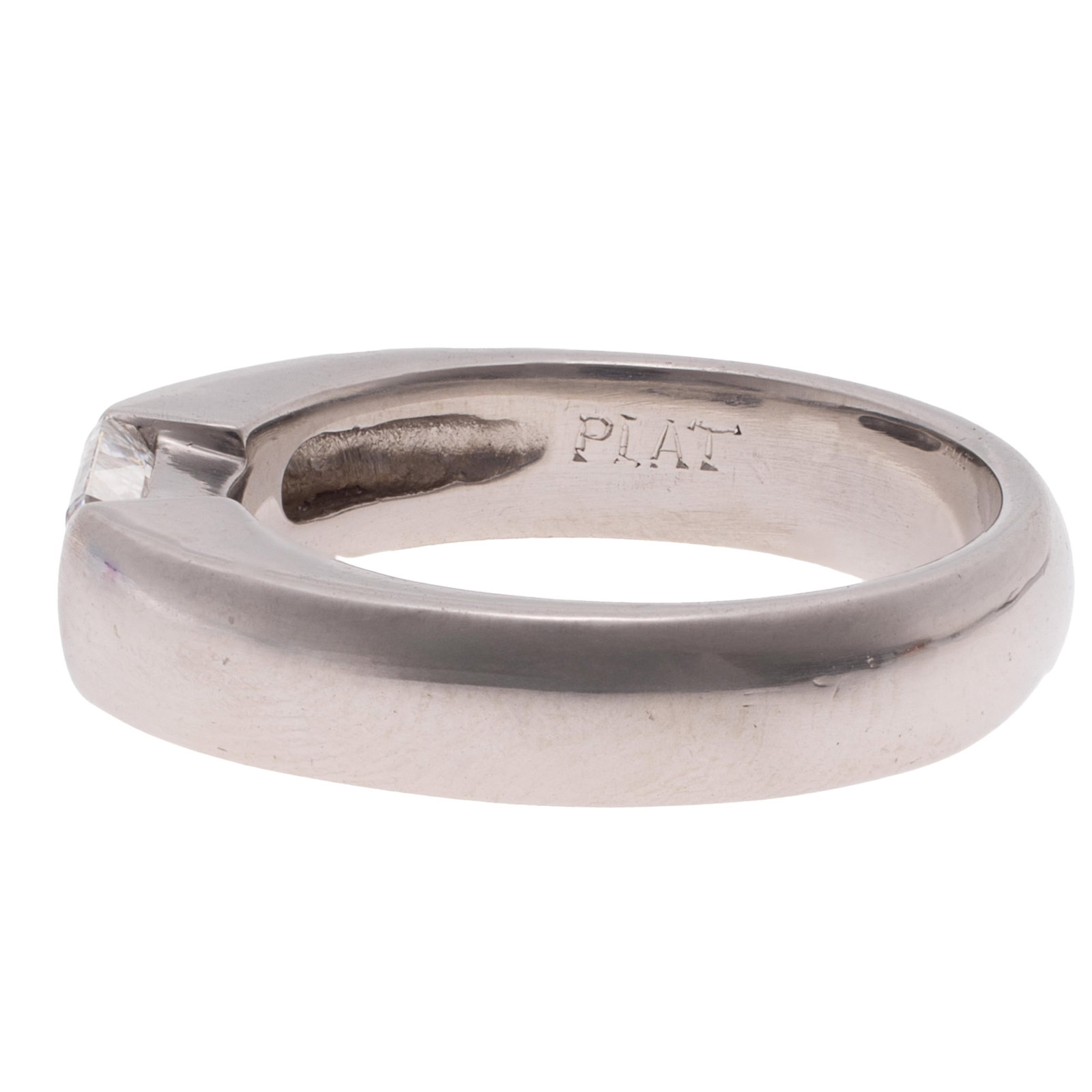 Diamond, Platinum Ring - 4