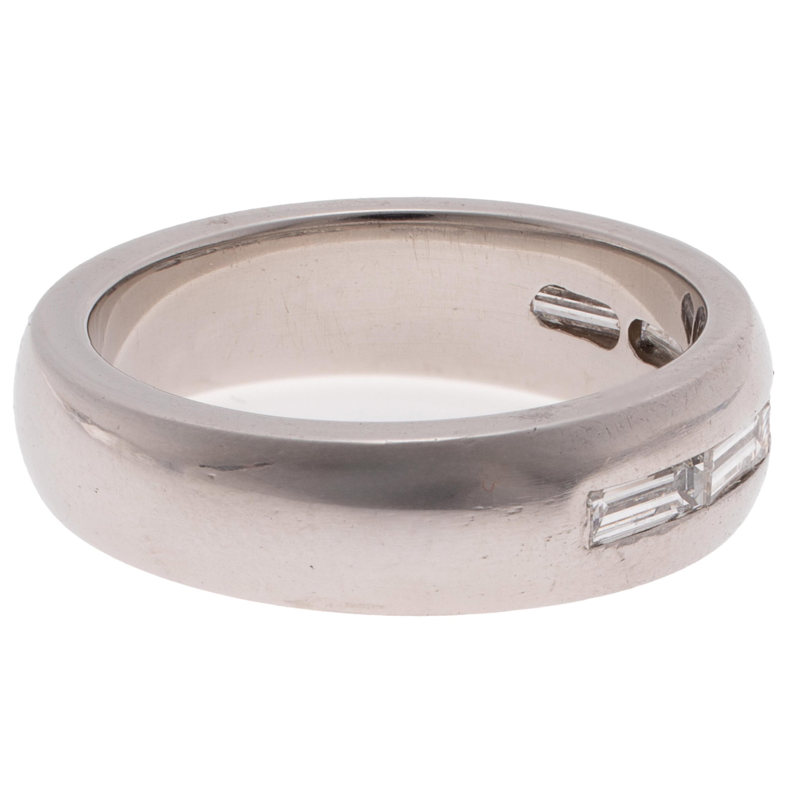 Diamond, Platinum Ring - 4