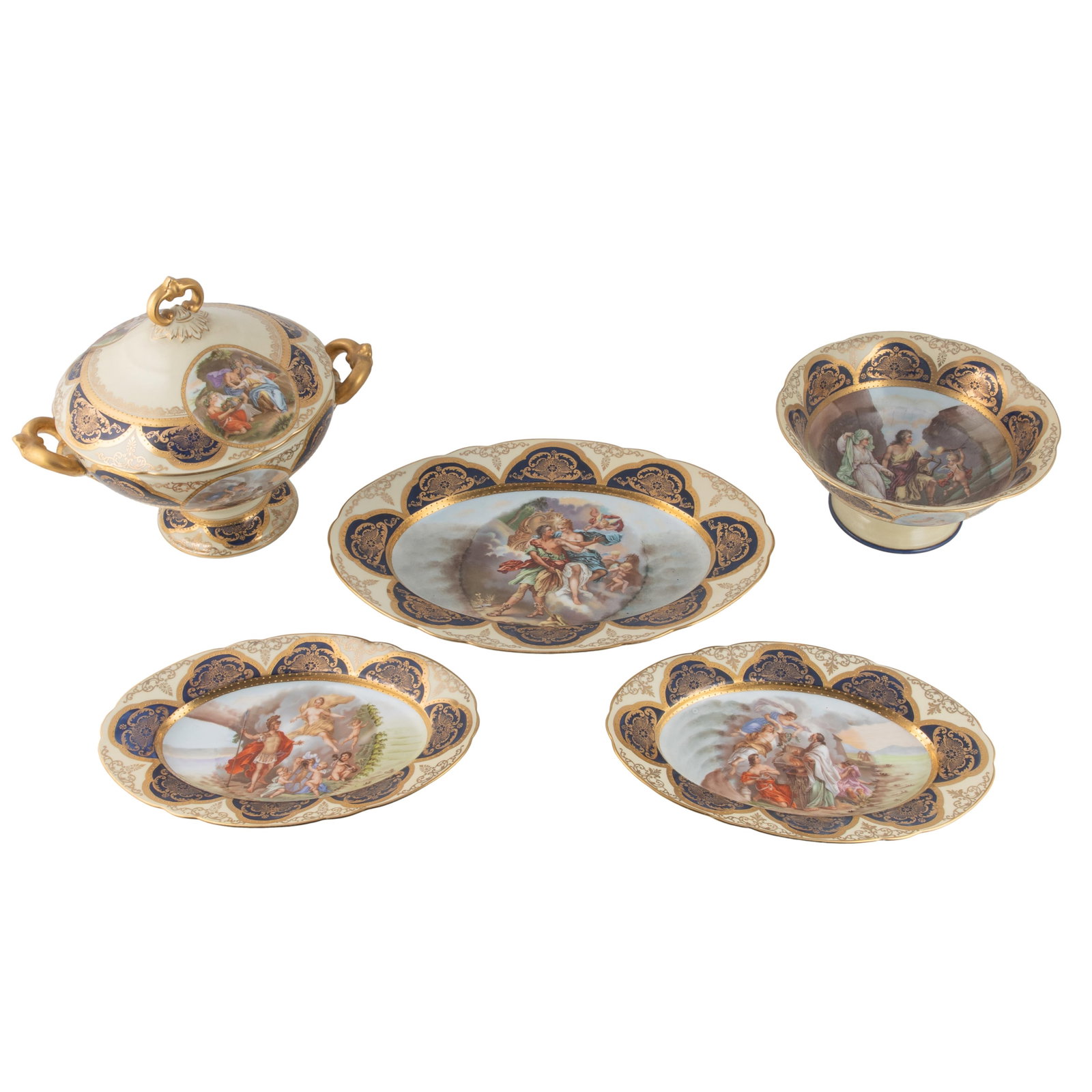 Pauly & Co. Venezia Porcelain Serving Set (1 of 17)