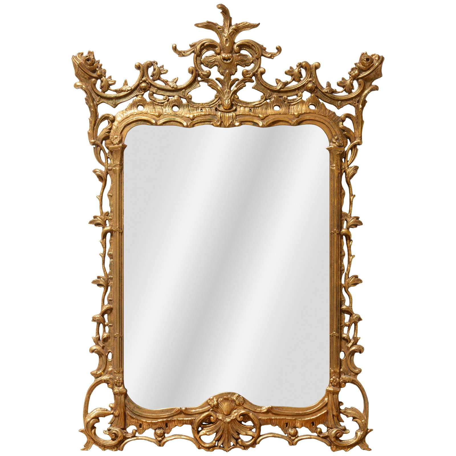 Louis XV Style Giltwood Mirror (1 of 3)