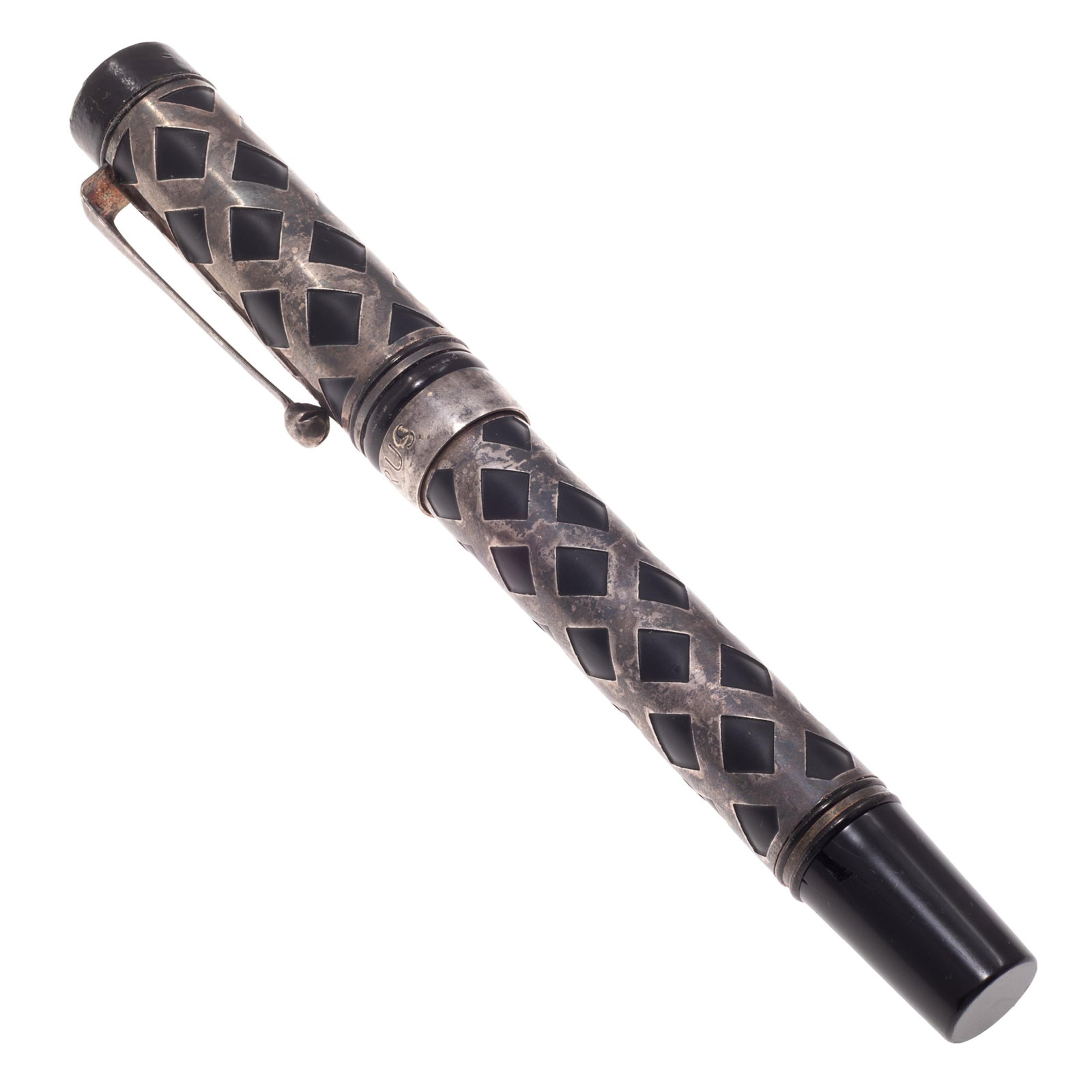 Laban fountain pen Silver Overlay Fountain Pen (1 of 6)
