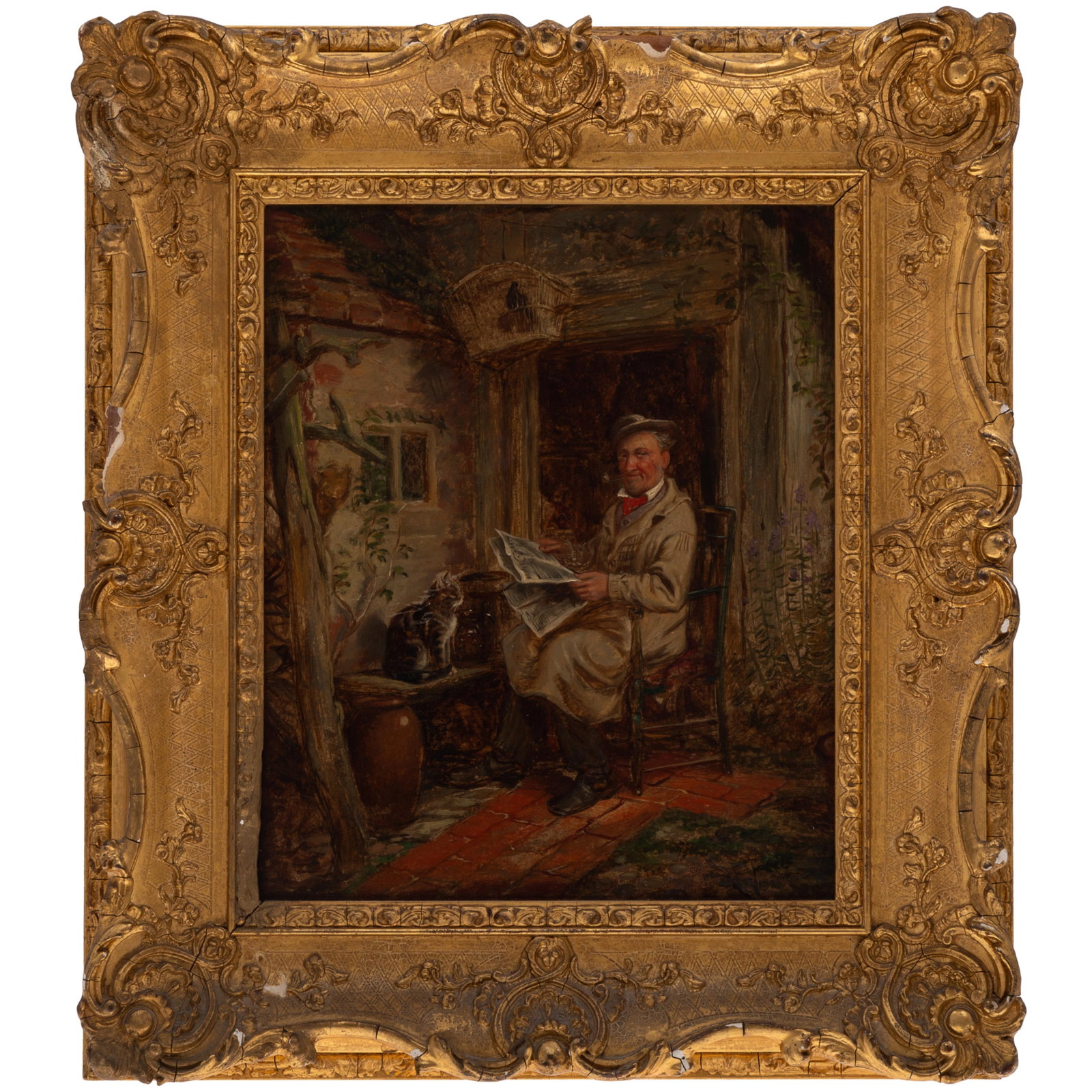 British Interior, oil on canvas (1 of 4)