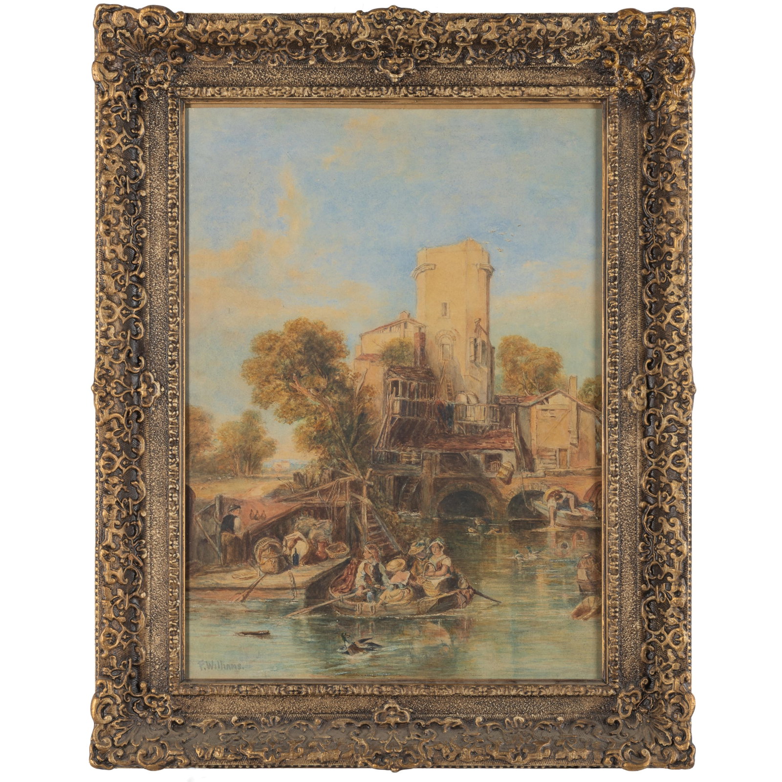 Attributed Frank W. Williams (British, 1835-1874), after Clarkson Stanfield (British, 1793-1867). (1 of 5)