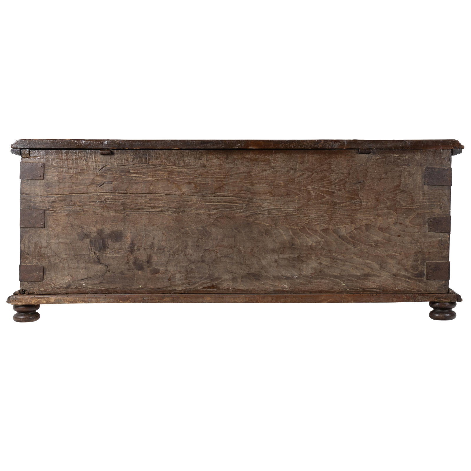 Spanish Baroque Walnut Trunk - 6