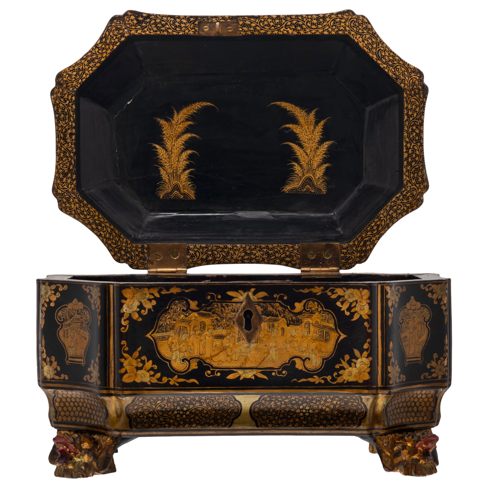 Chinese Export Tea Caddy - 3