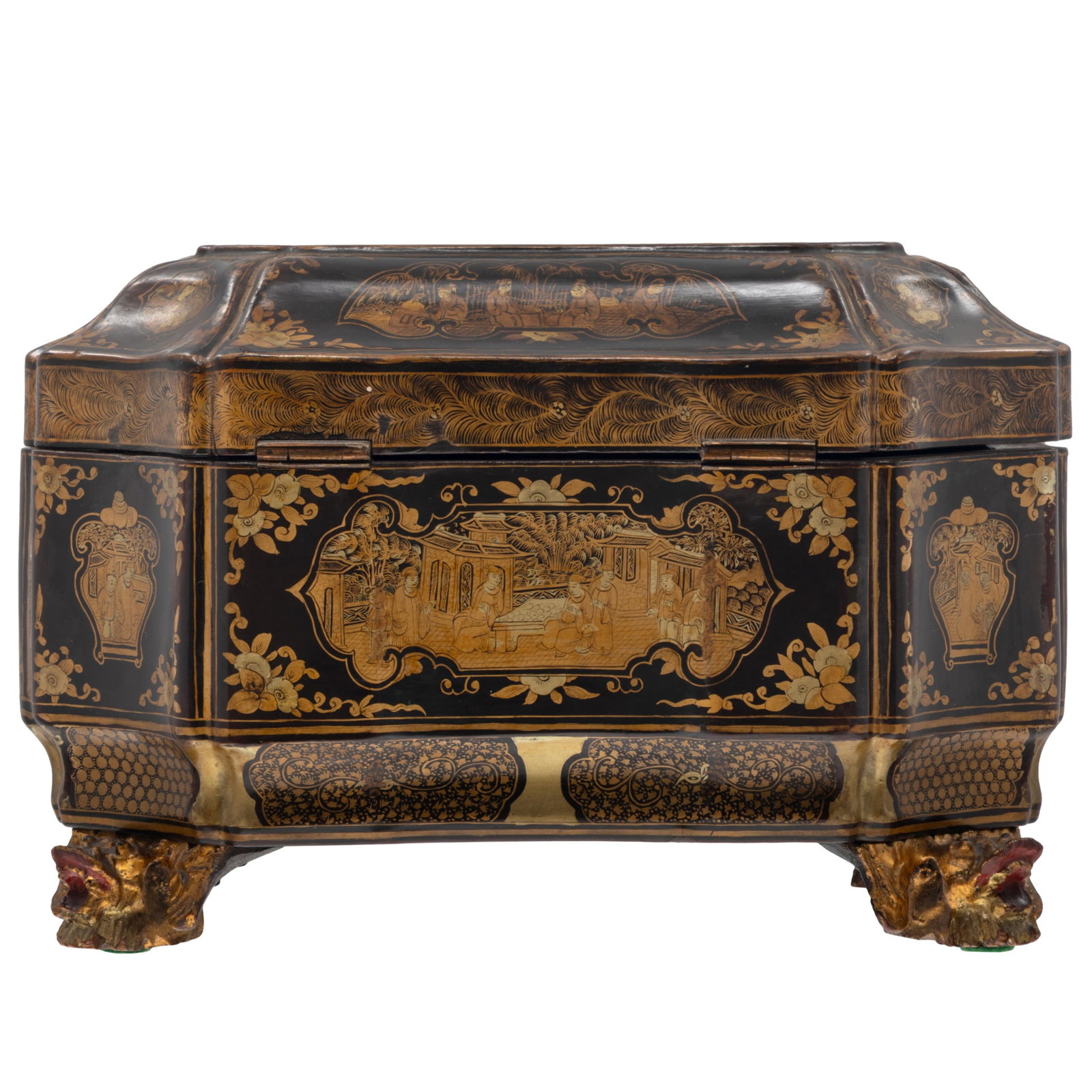 Chinese Export Tea Caddy - 4