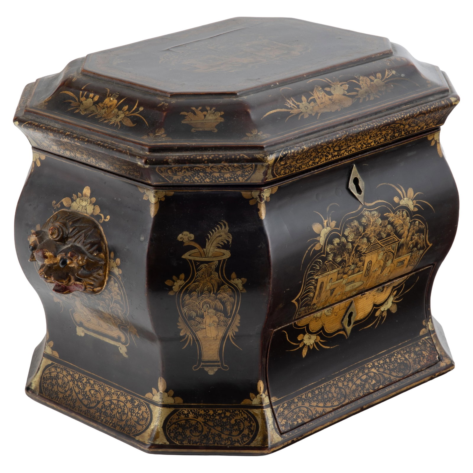 Chinese Export Tea Caddy (1 of 11)