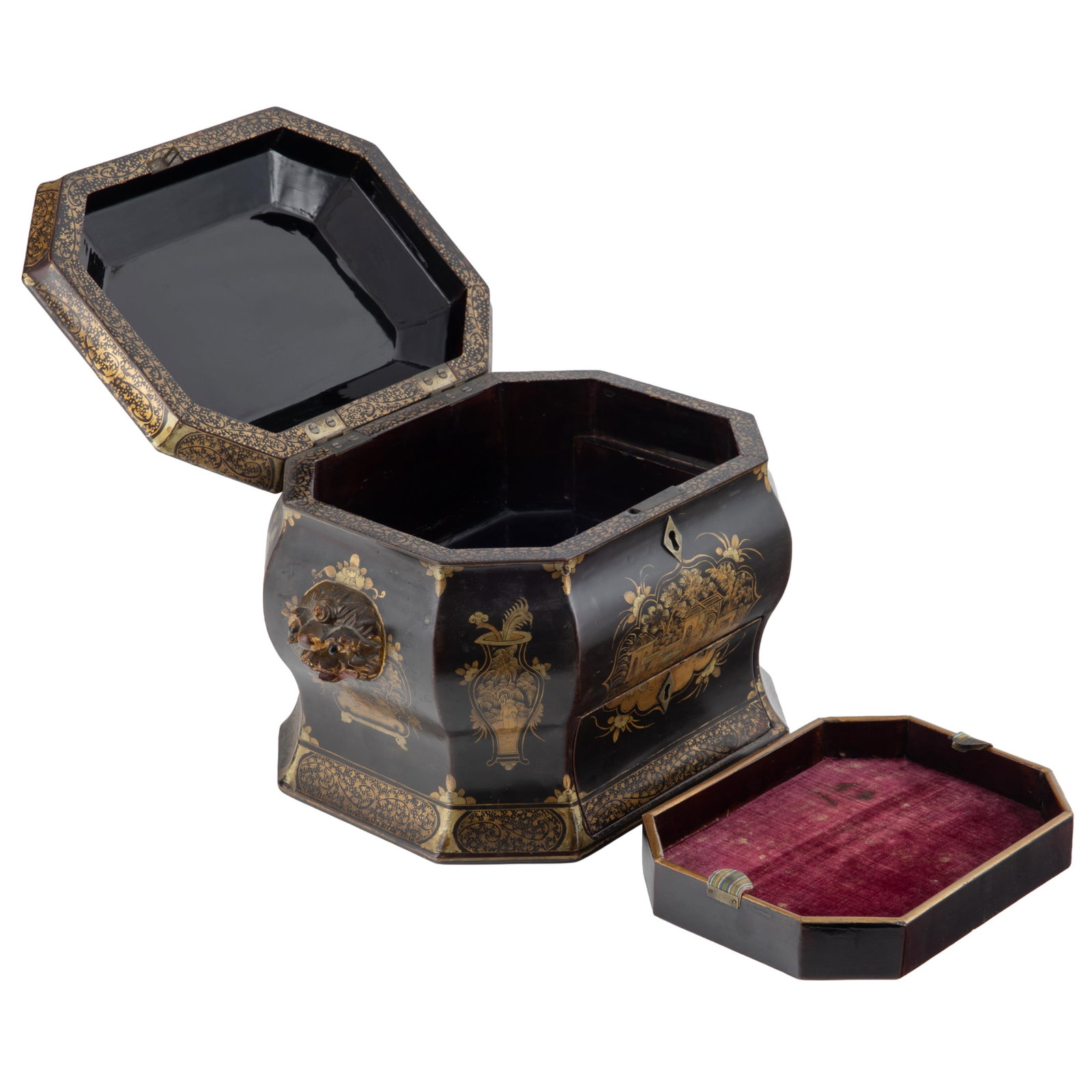 Chinese Export Tea Caddy - 3