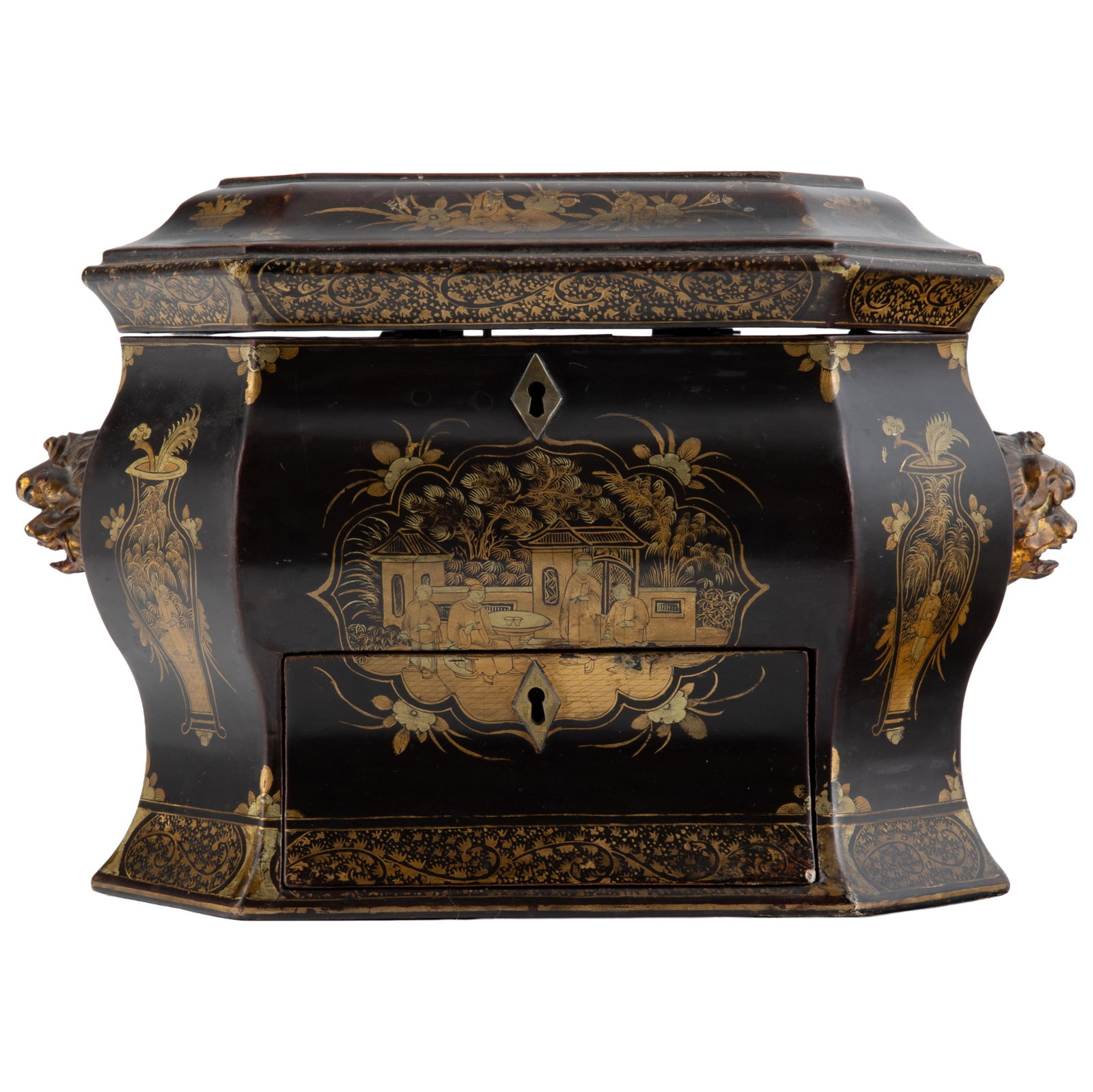 Chinese Export Tea Caddy - 4