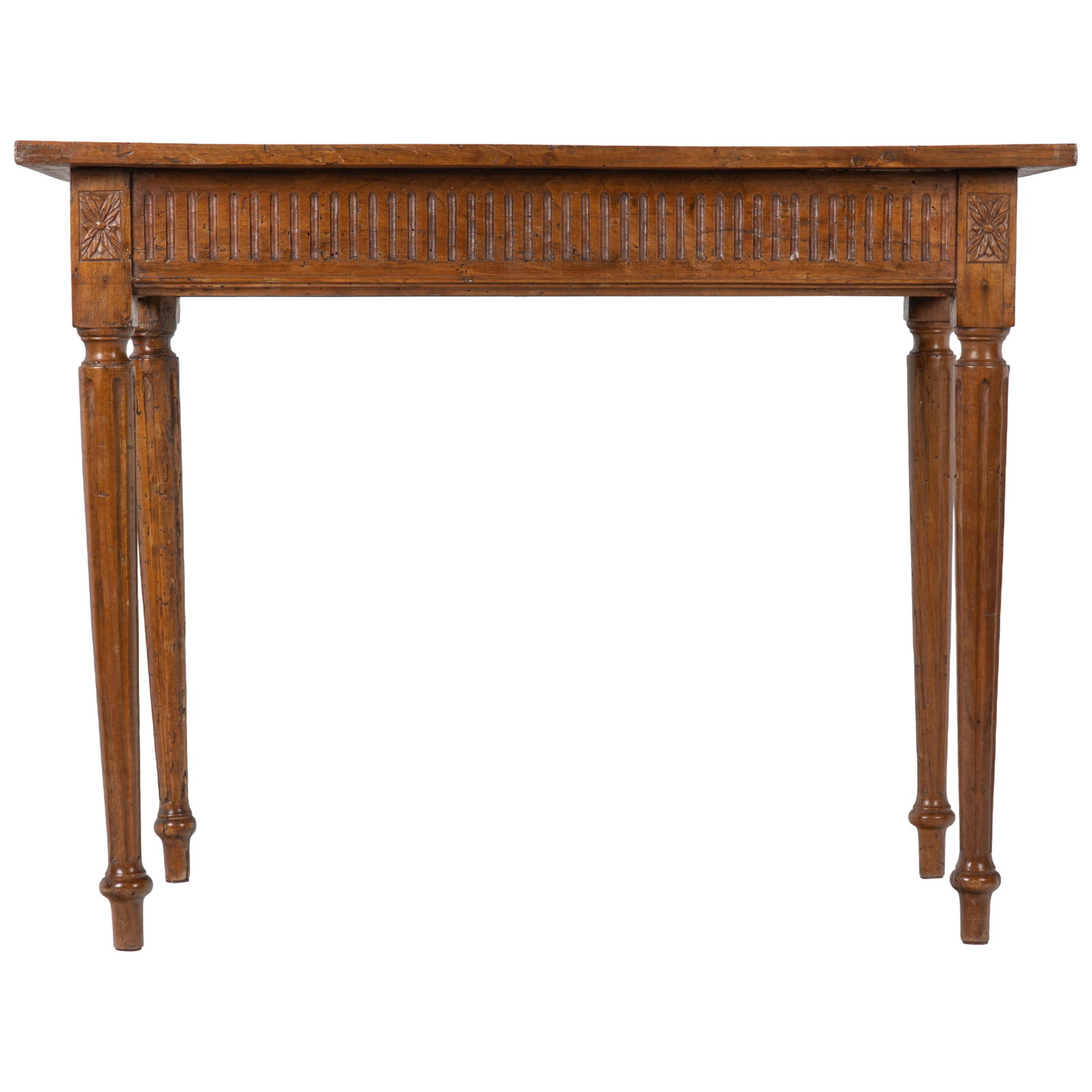 Regency Walnut Side Table - 2