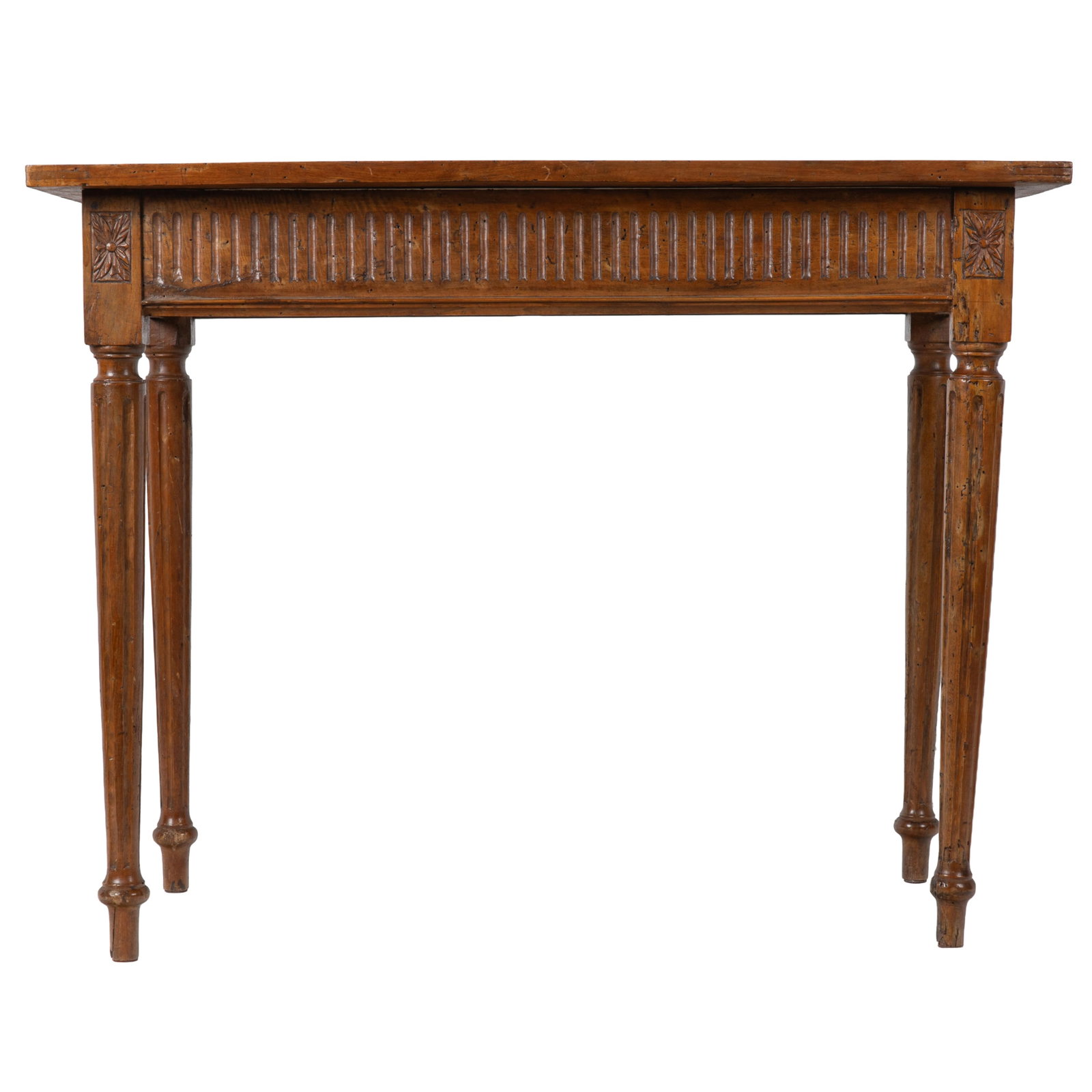Regency Walnut Side Table - 4