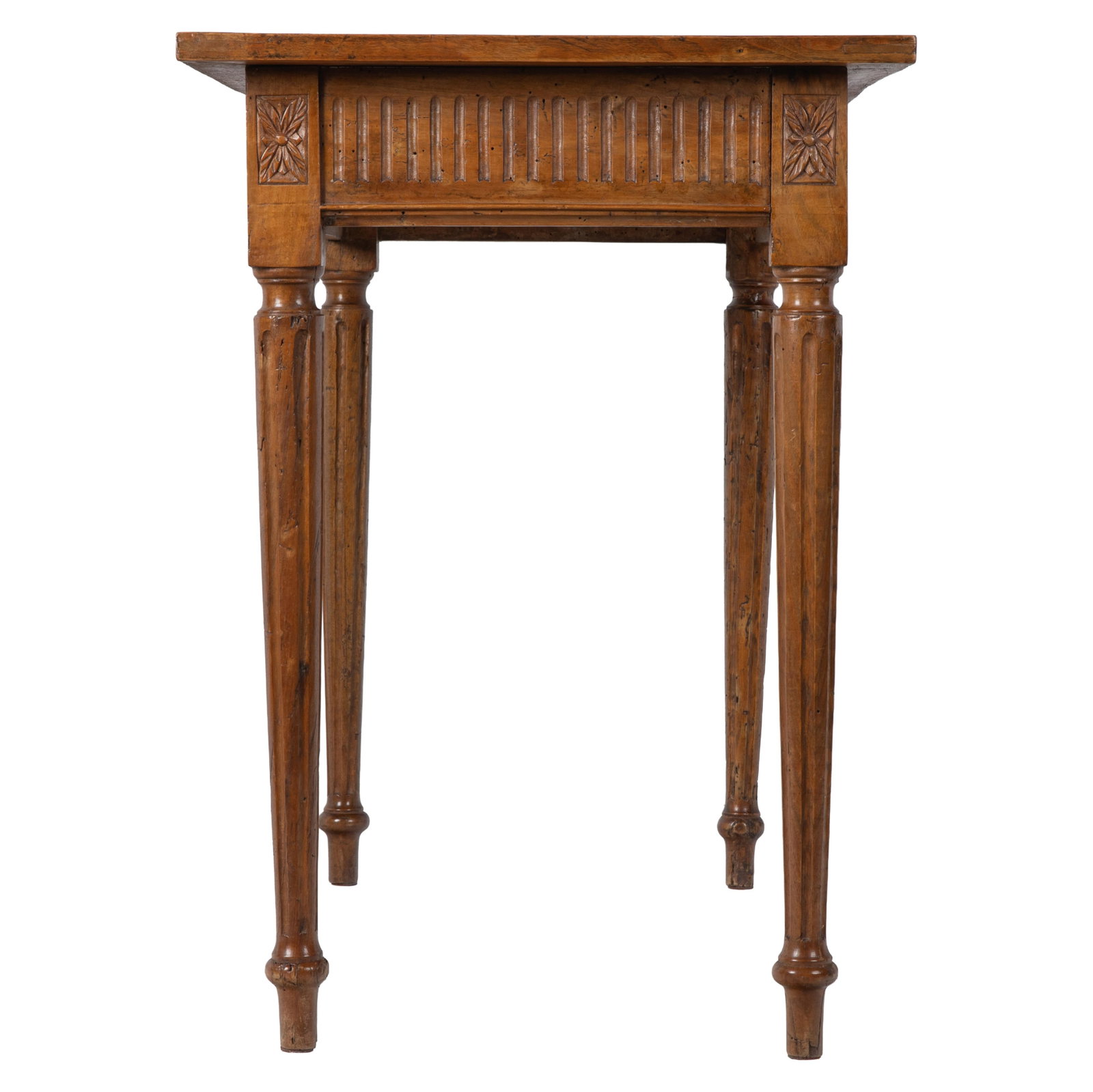 Regency Walnut Side Table - 5