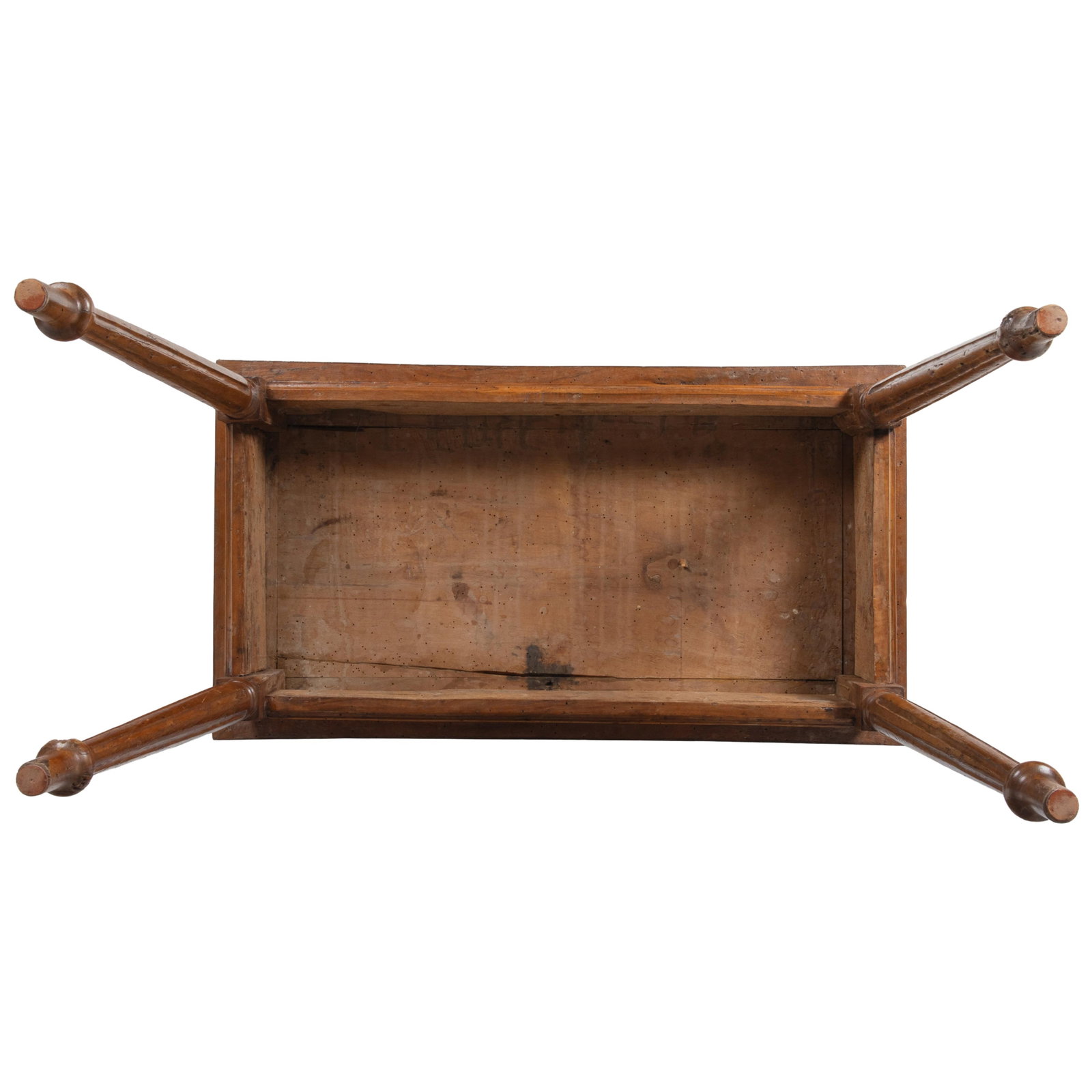 Regency Walnut Side Table - 9