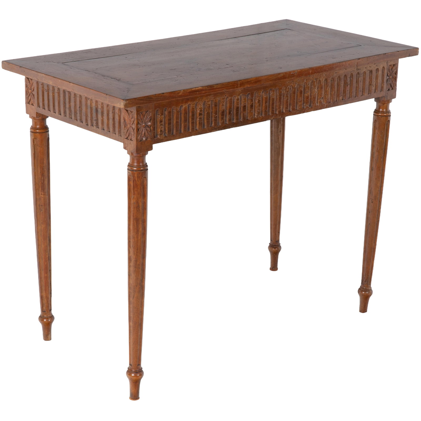 Regency Walnut Side Table (1 of 10)
