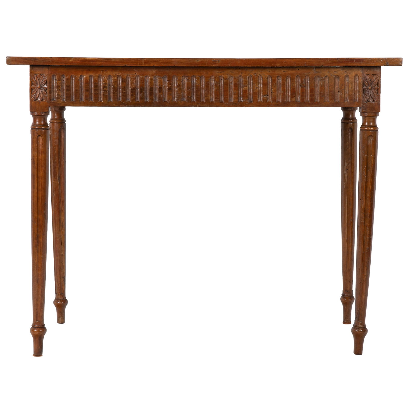 Regency Walnut Side Table - 2