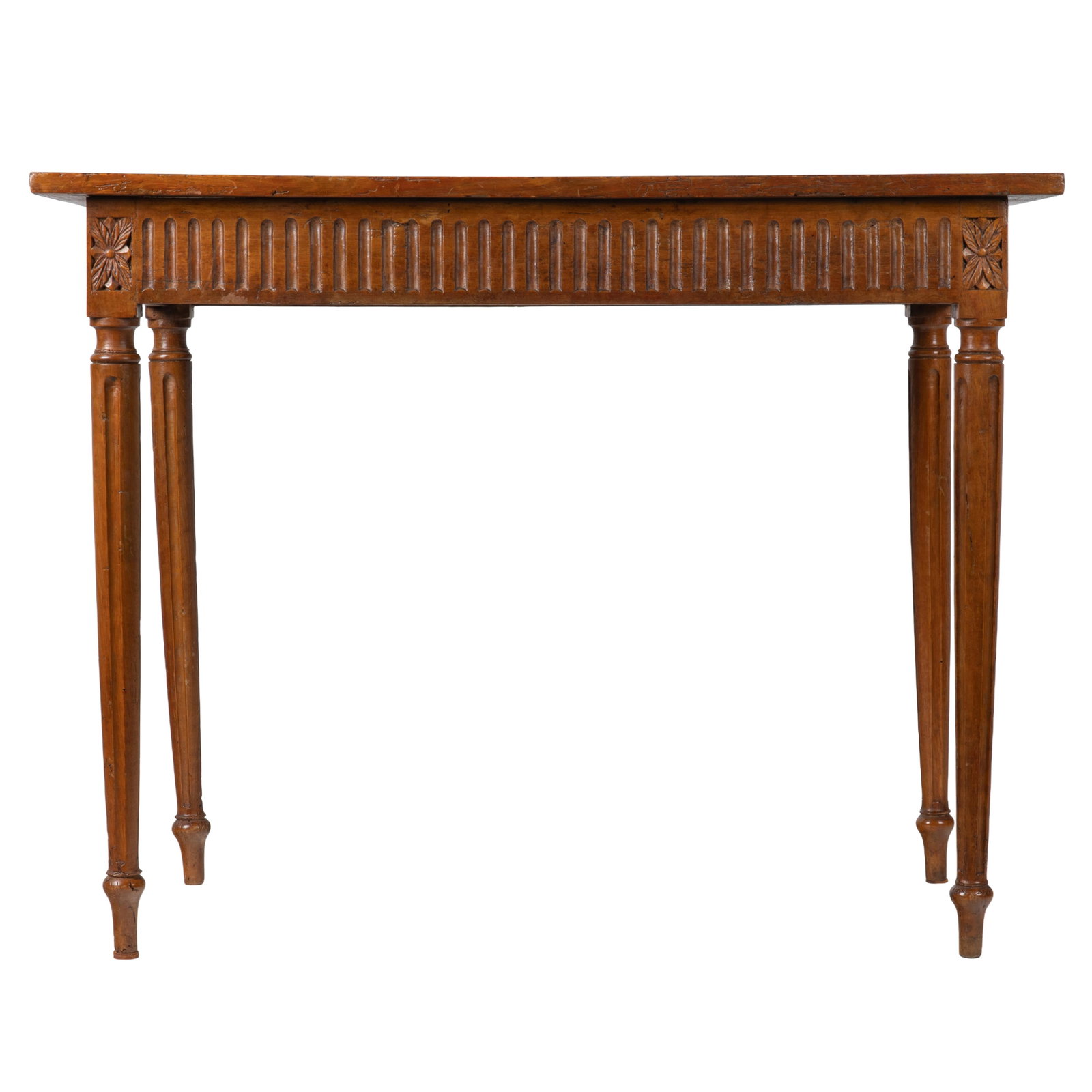 Regency Walnut Side Table - 4
