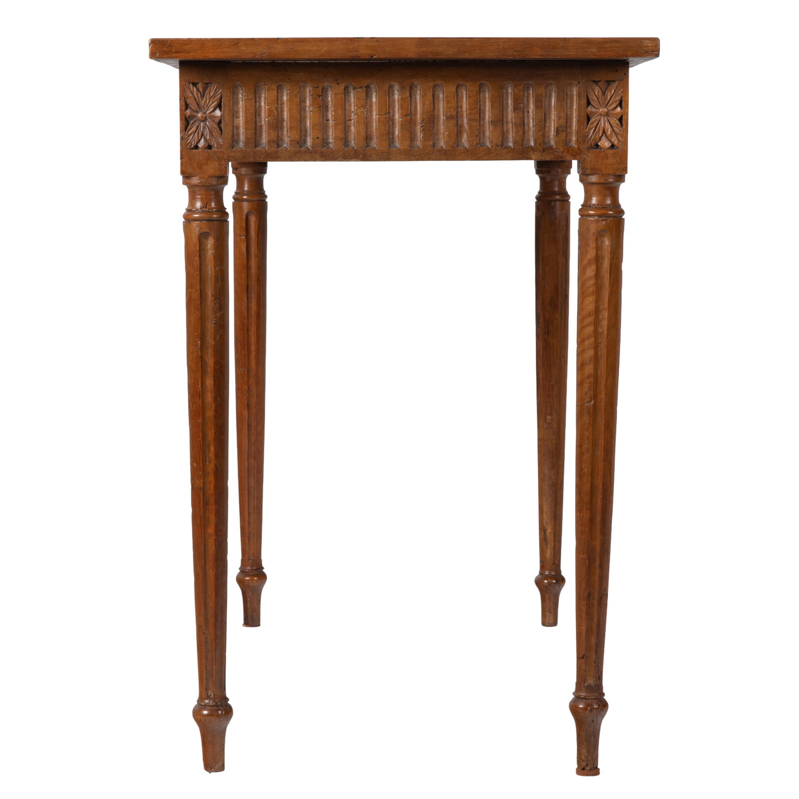 Regency Walnut Side Table - 5