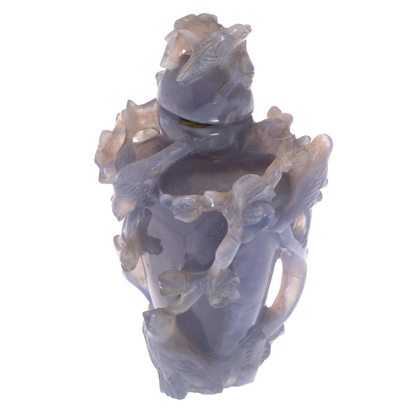 Blue Agate Snuff Bottle (1 of 8)