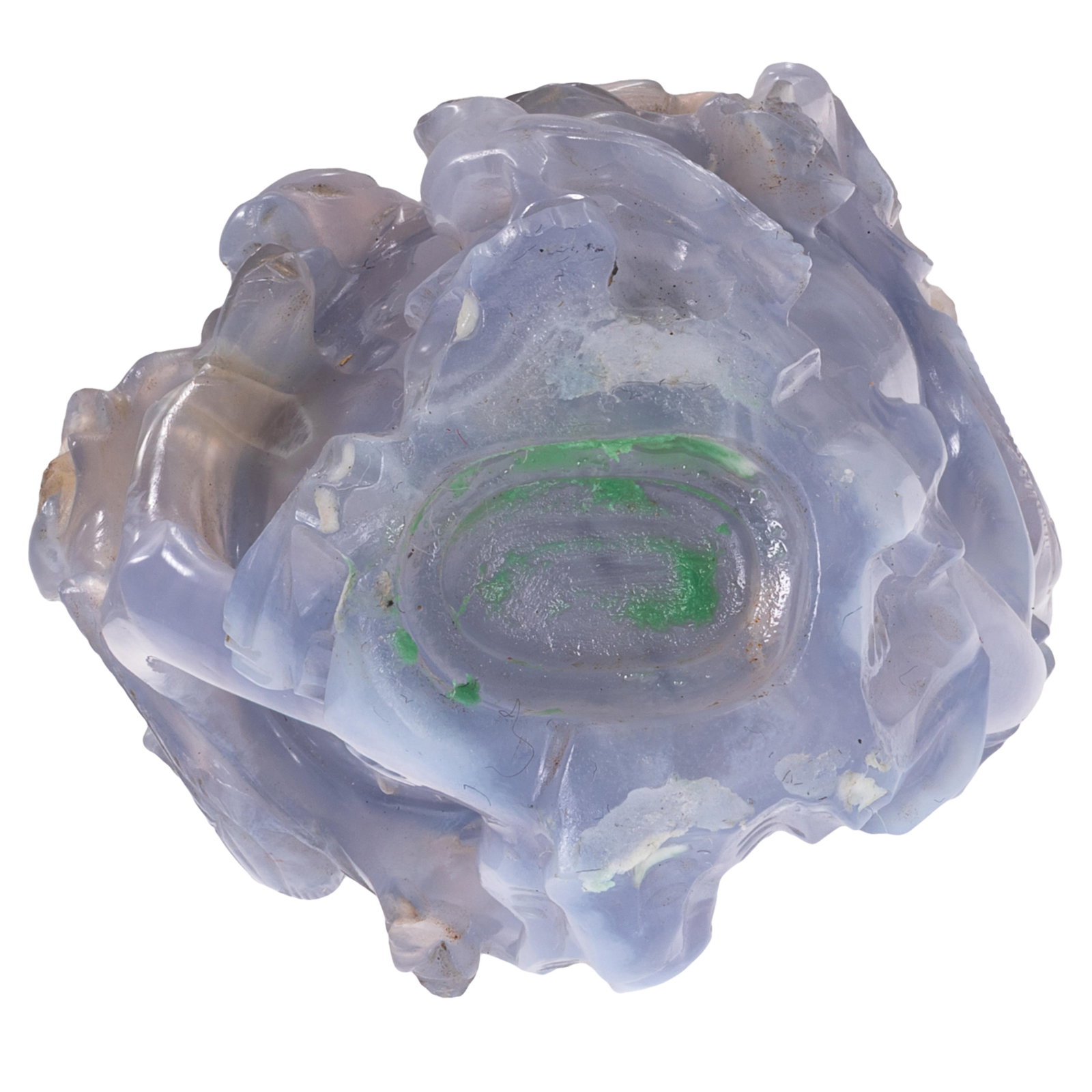 Blue Agate Snuff Bottle - 7