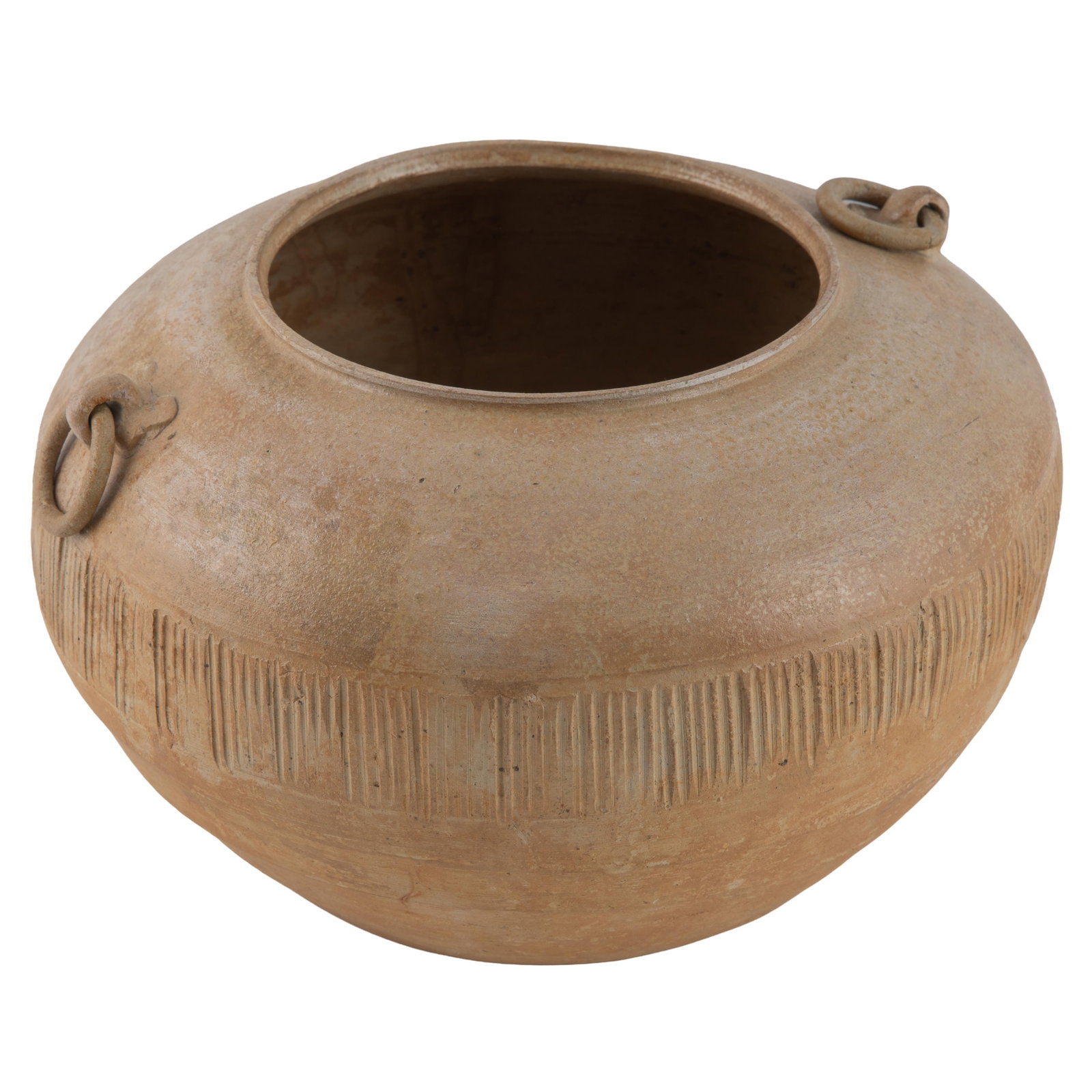 A Chinese Yellowish-Celadon Glaze Jar Tang Dynasty Style (1 of 8)