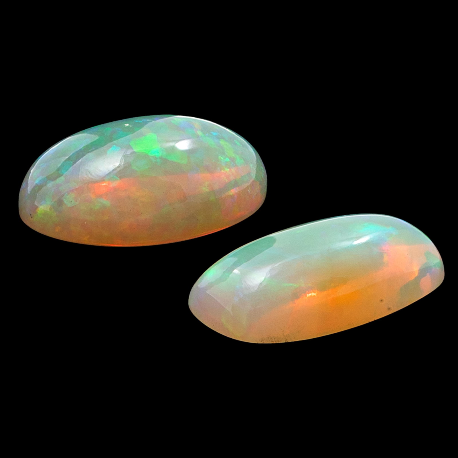 Two Unmounted Opal Cabochons - 3