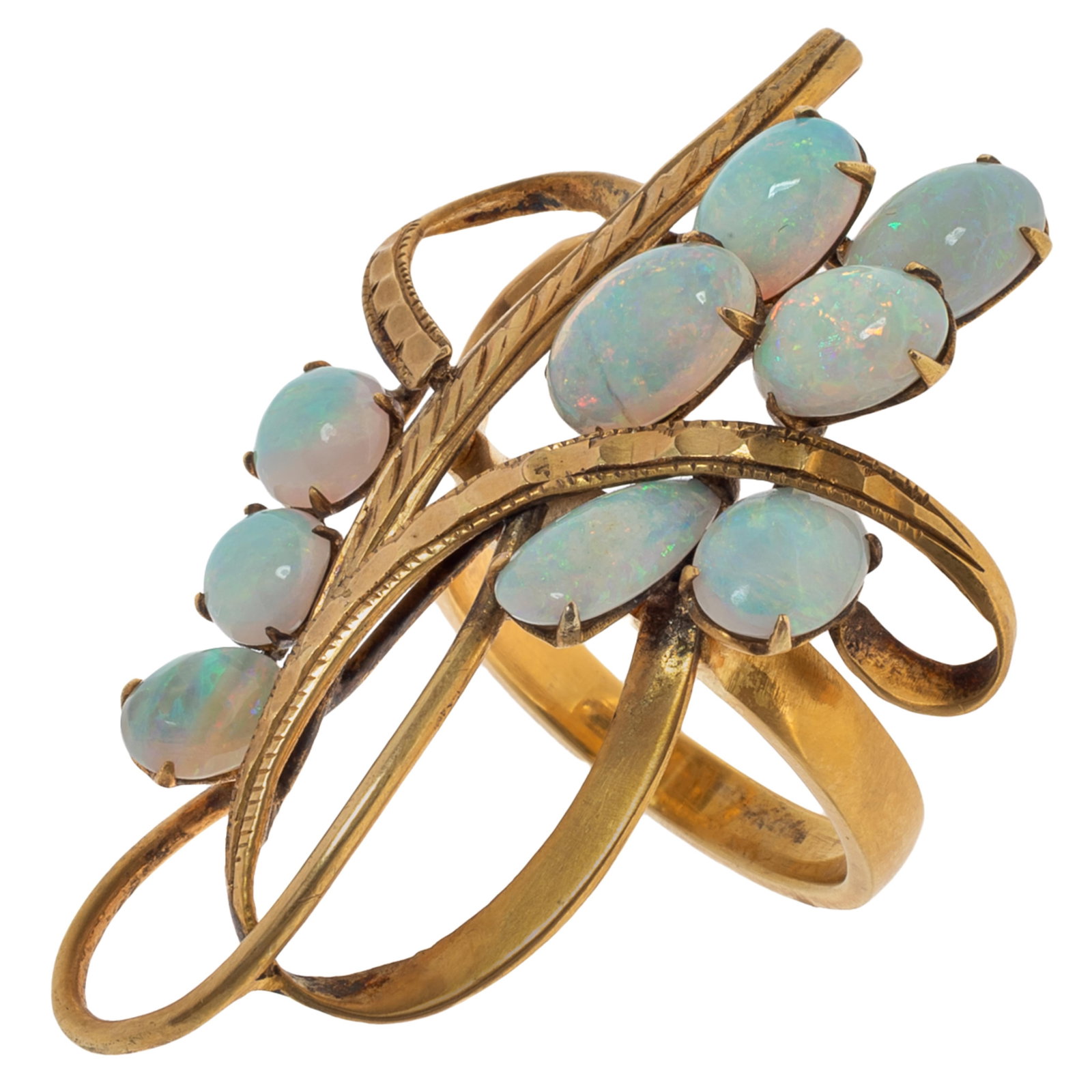 Opal, 14k Yellow Gold Ring (1 of 6)
