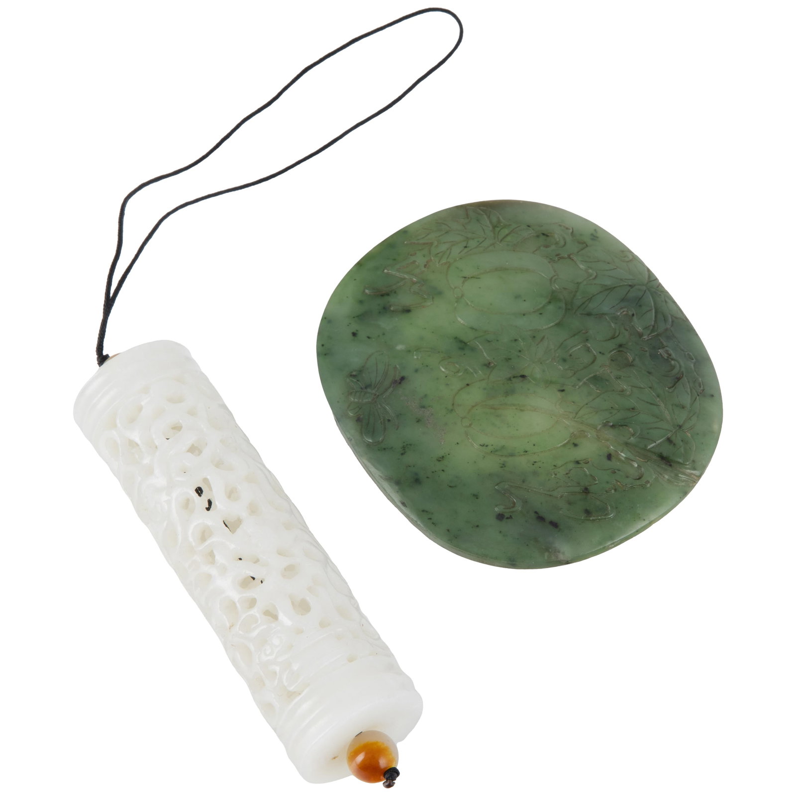 Two Chinese Jade Carvings (1 of 3)