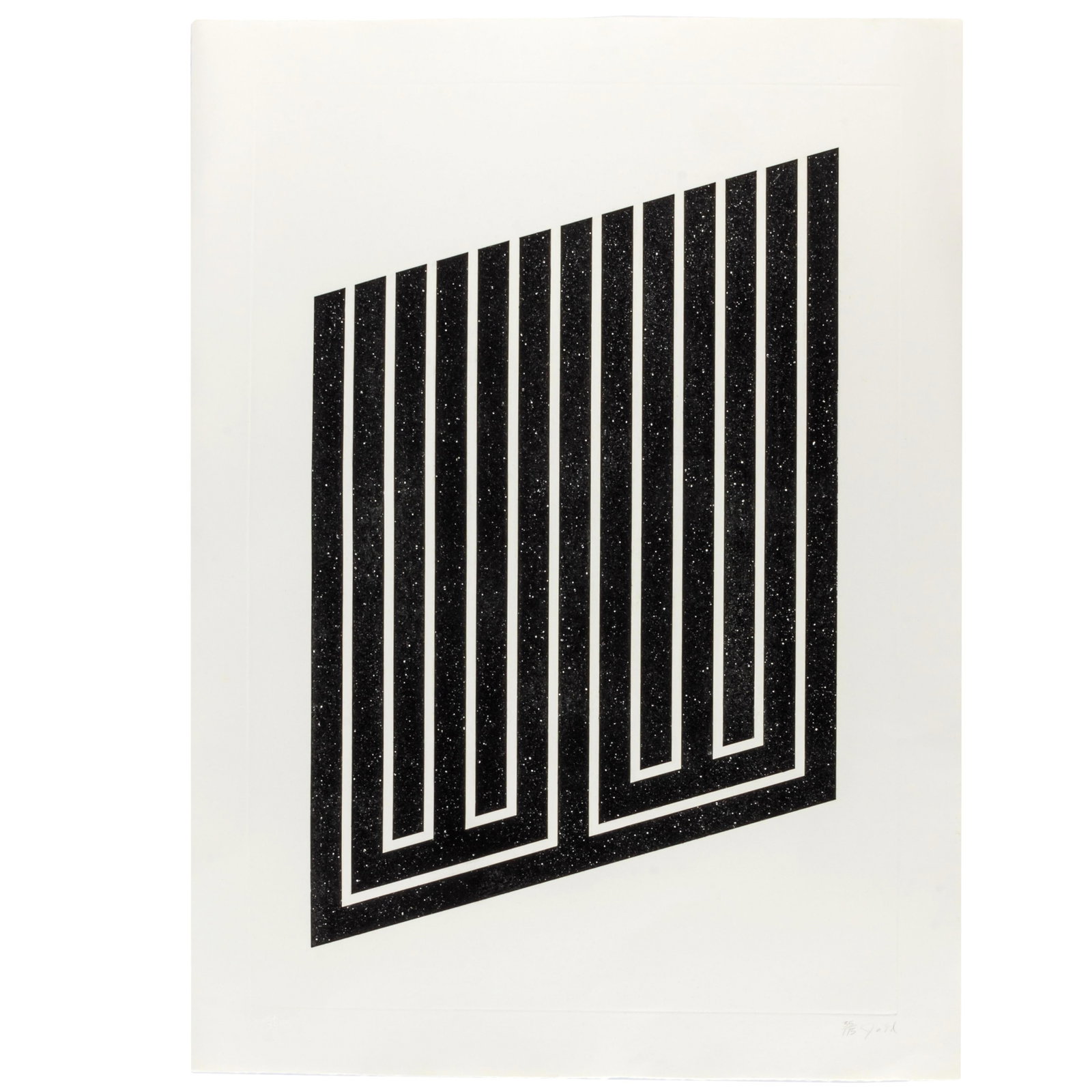 Donald Judd (American, 1928-1994): Donald Judd (American, 1928-1994) Untitled, 1978-79. Aquatint on etching paper, signed and numbered 11/175 in pencil (the edition was never completed, there were also 15 artist's proofs), published