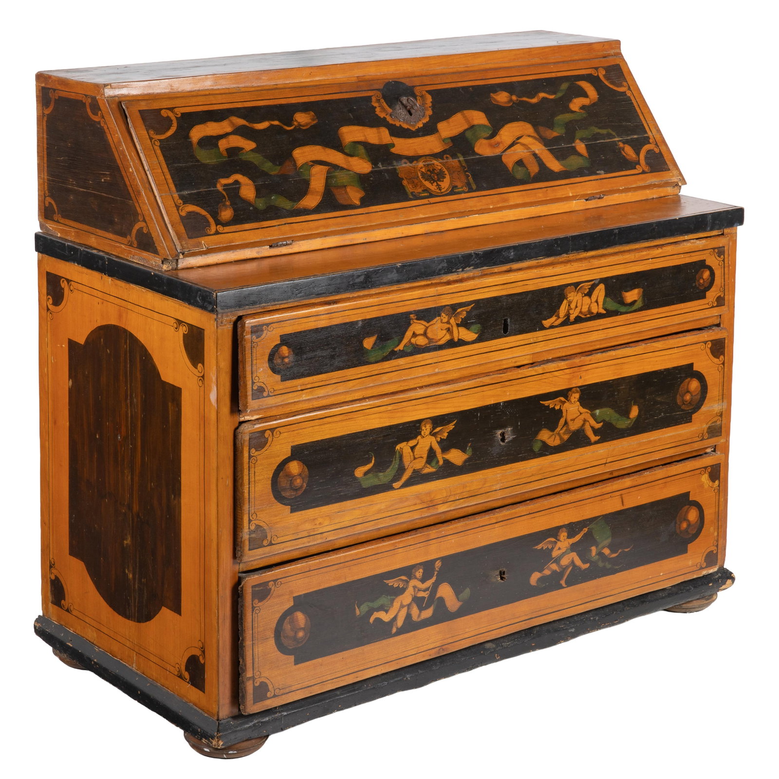 Baroque Slant Front Desk (1 of 12)