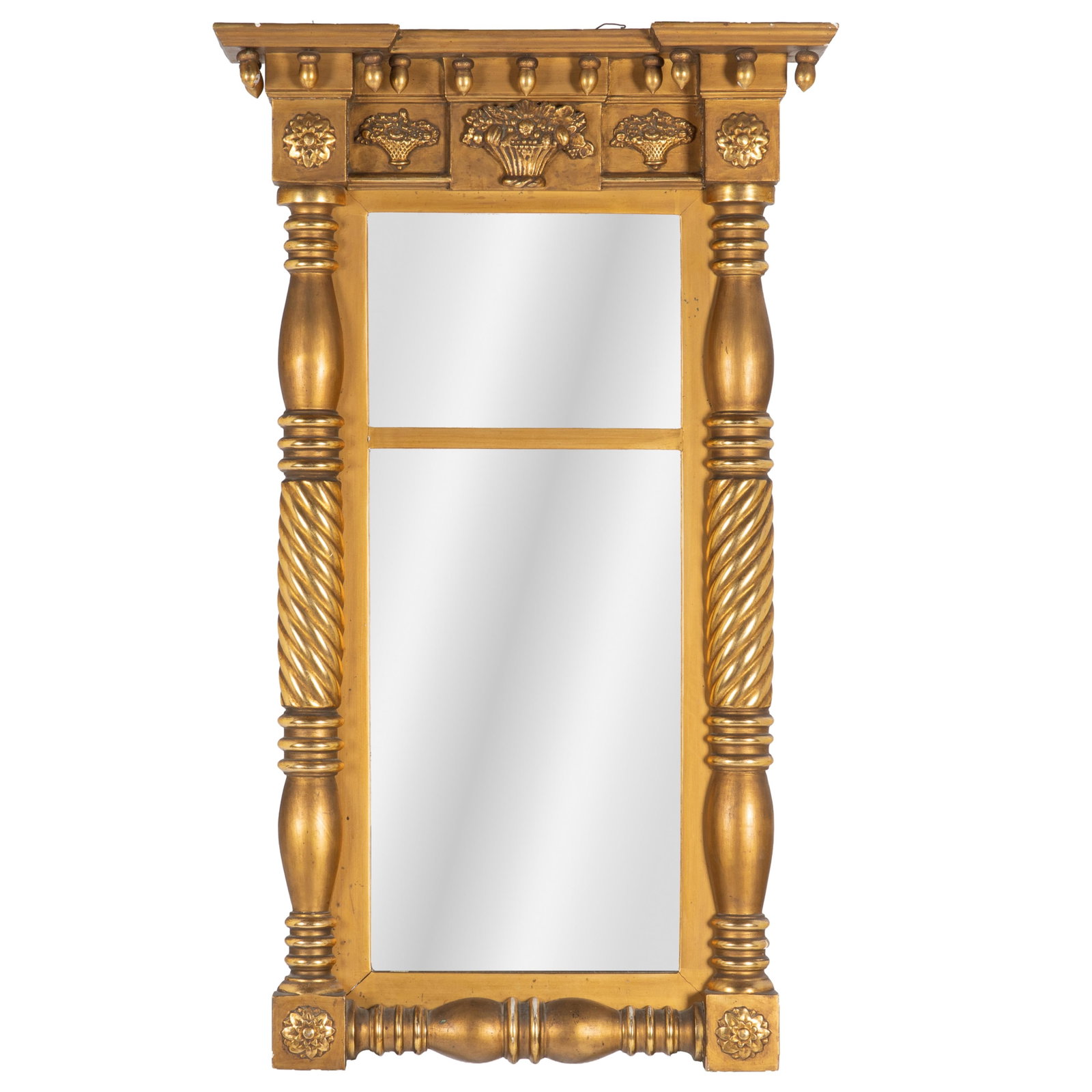American Classical Gilt Wood Mirror (1 of 4)