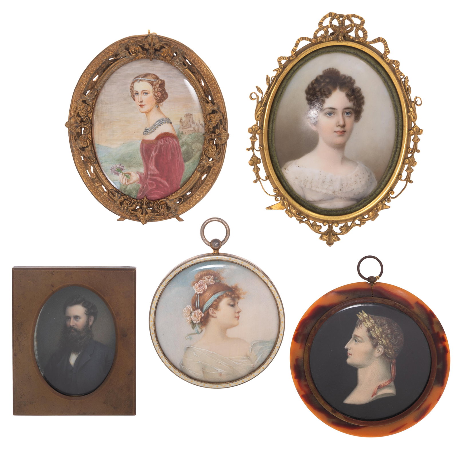 A Collection of Portrait Miniatures (1 of 3)