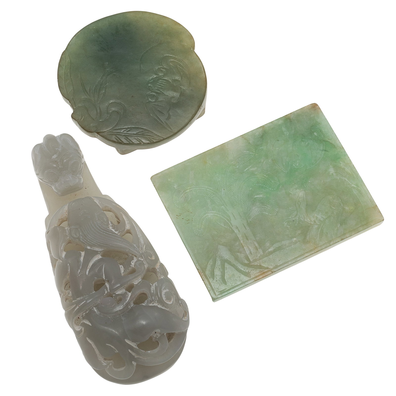 Three Chinese Jade Carvings (1 of 5)