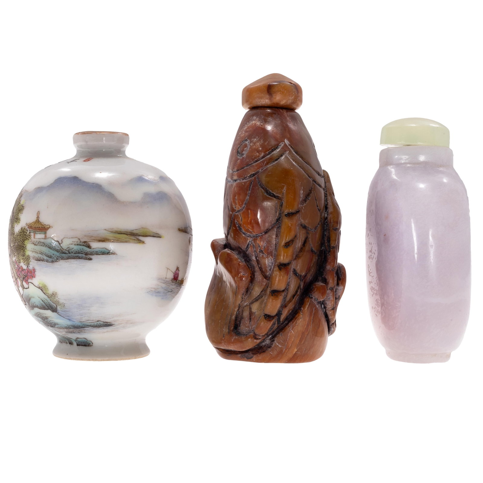 Three Snuff Bottles - 4