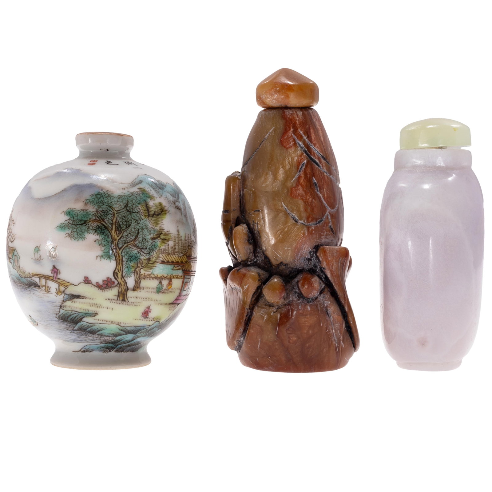 Three Snuff Bottles - 6